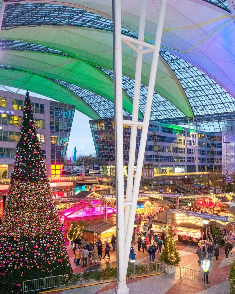 Munich Airport Christmas Market