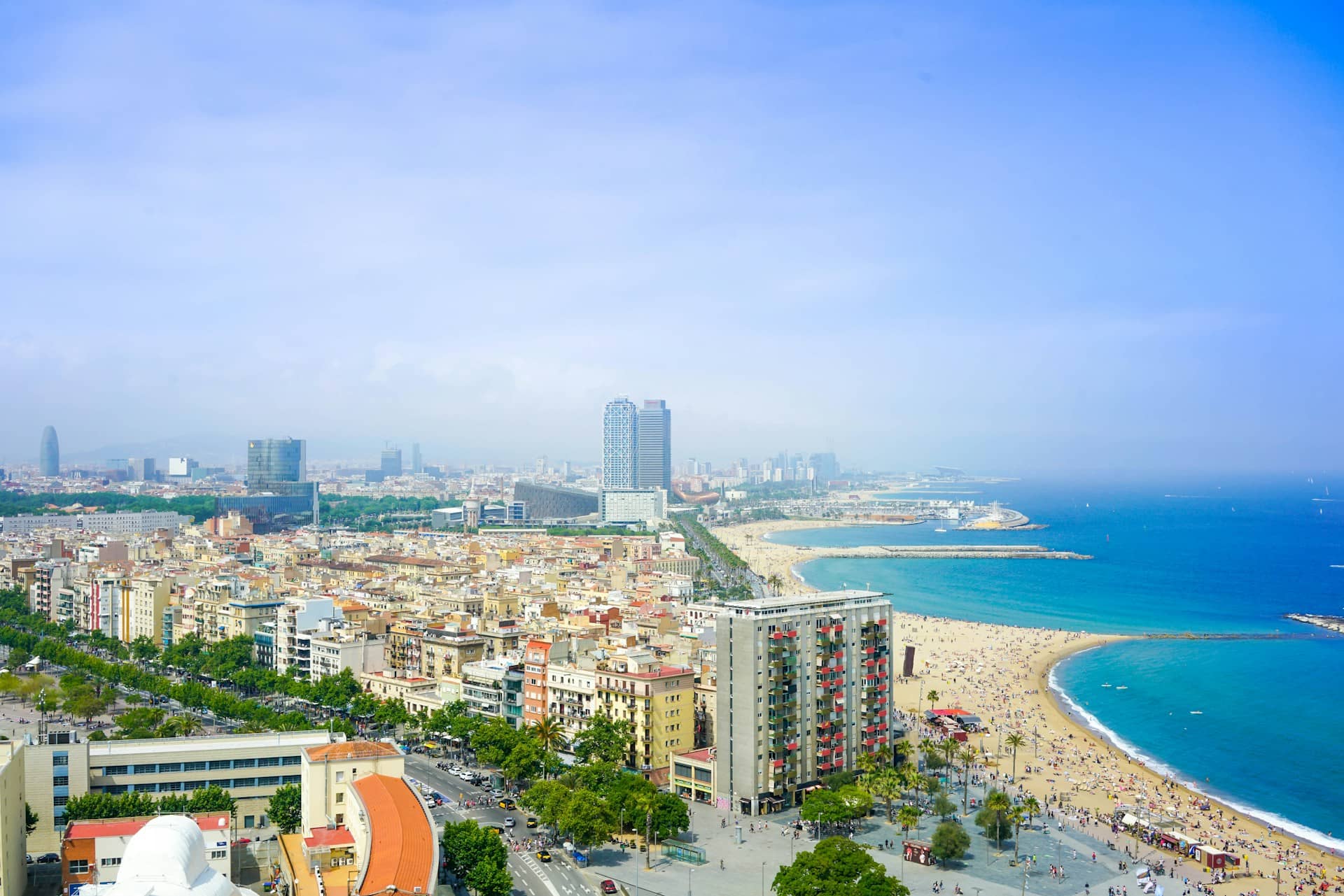 Best Beaches in Barcelona Spain for Swimming, Sunbathing & Photos