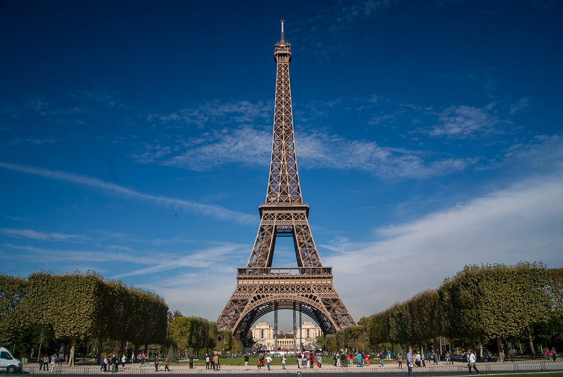 Eiffel Tower from Champ de Mars