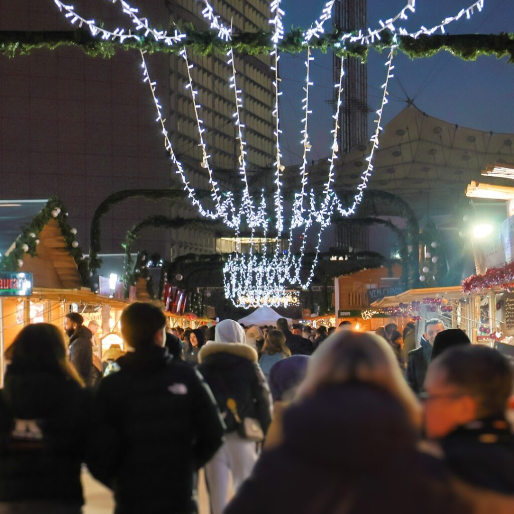 La Défense Christmas market