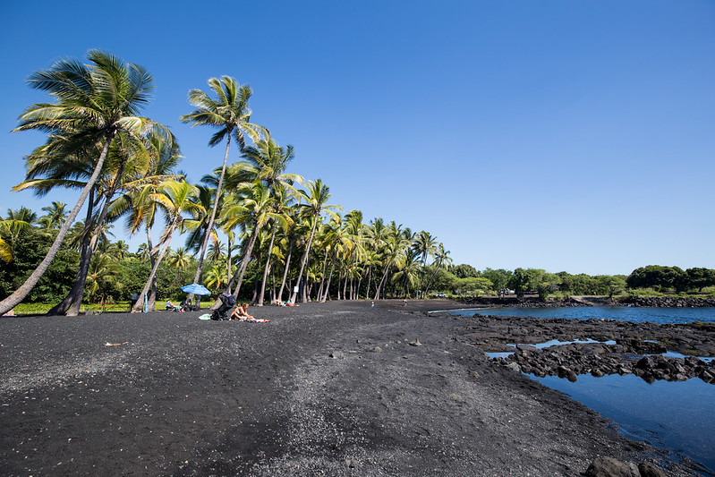 Punalu'u Black Sand Beach