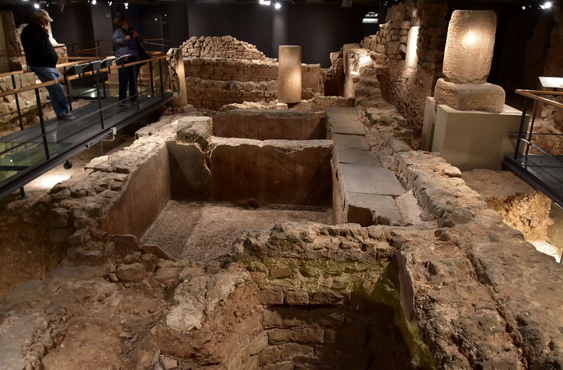 Roman Ruins in Barcelona