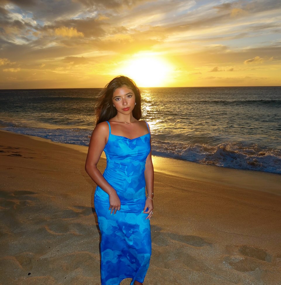 Sunset Beach Silhouette