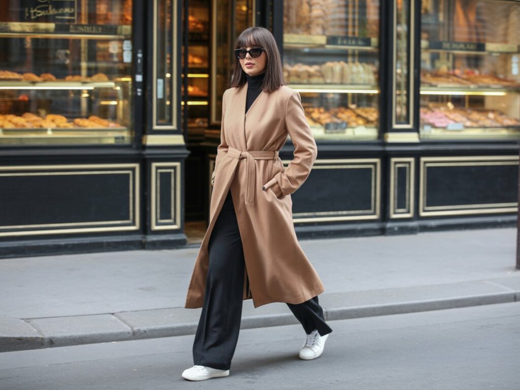 The coat that always works in Paris
