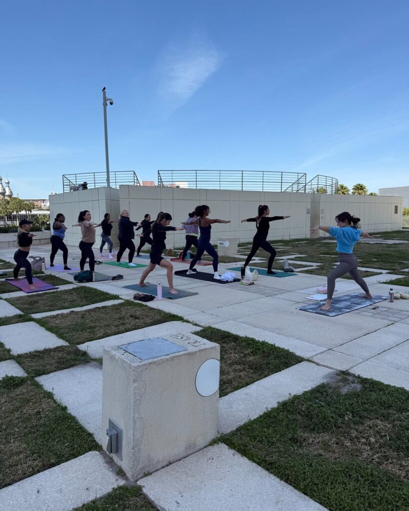 Yoga at Curtis Hixon Park