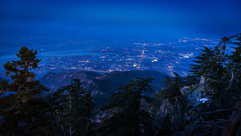 Palm Springs from Mount San Jacinto