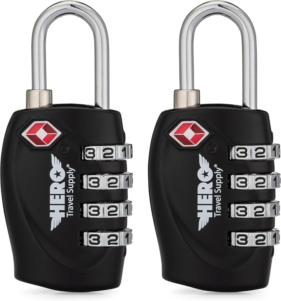 TSA-Approved Luggage Locks