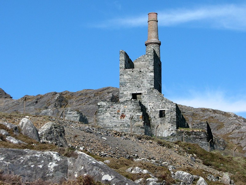 Allihies disused copper mine, Cork