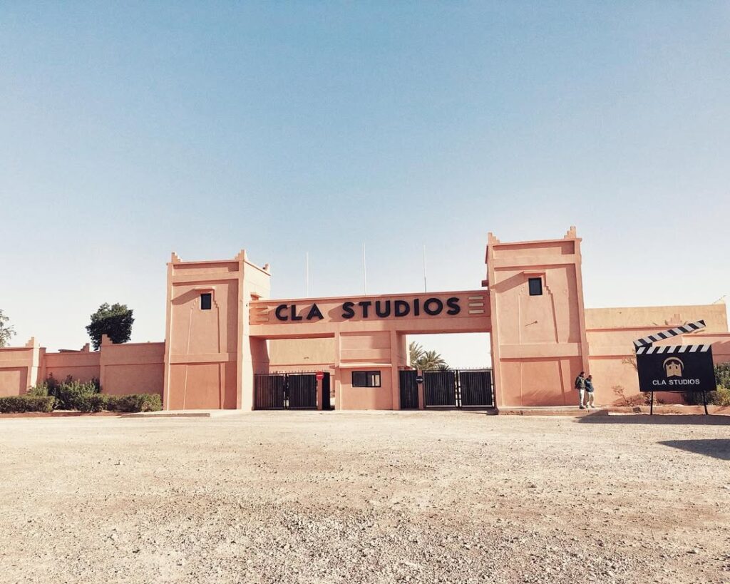 CLA movies studio set