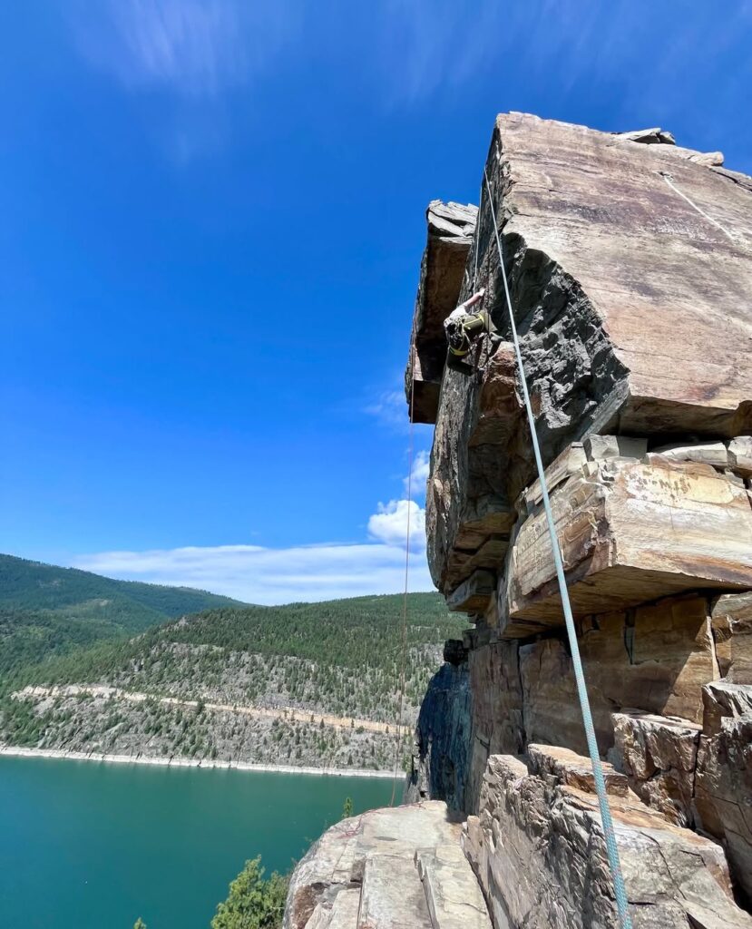 Climbing at Stone Hill, Eureka