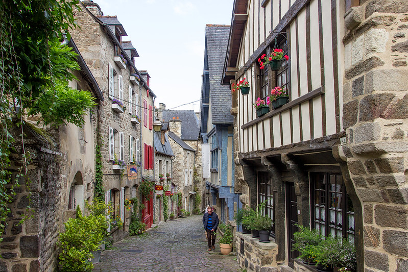 Dinan, France: Ramparts and River Views in Brittany