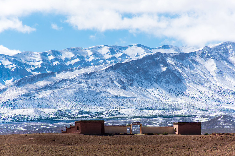 High atlas mountains