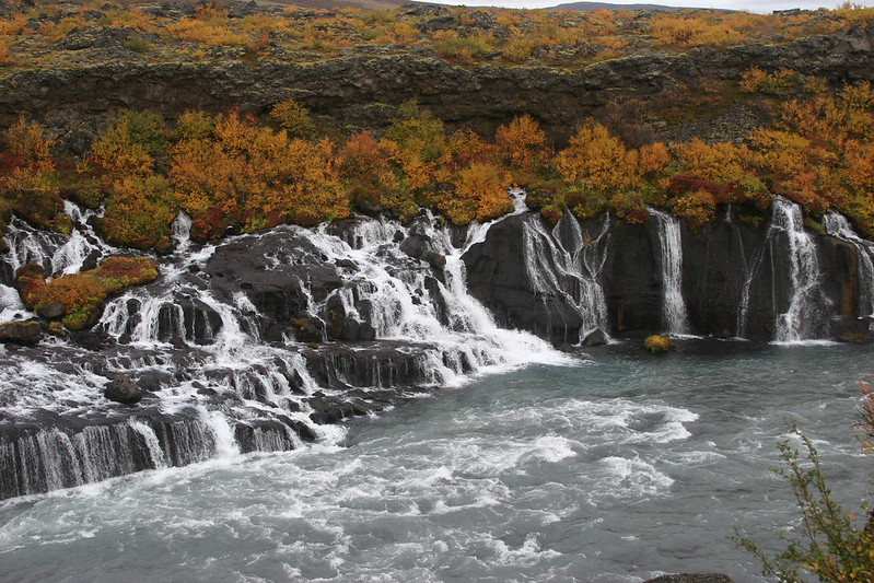 Hraunfossar- The Tranquil Beauty of Lava Falls