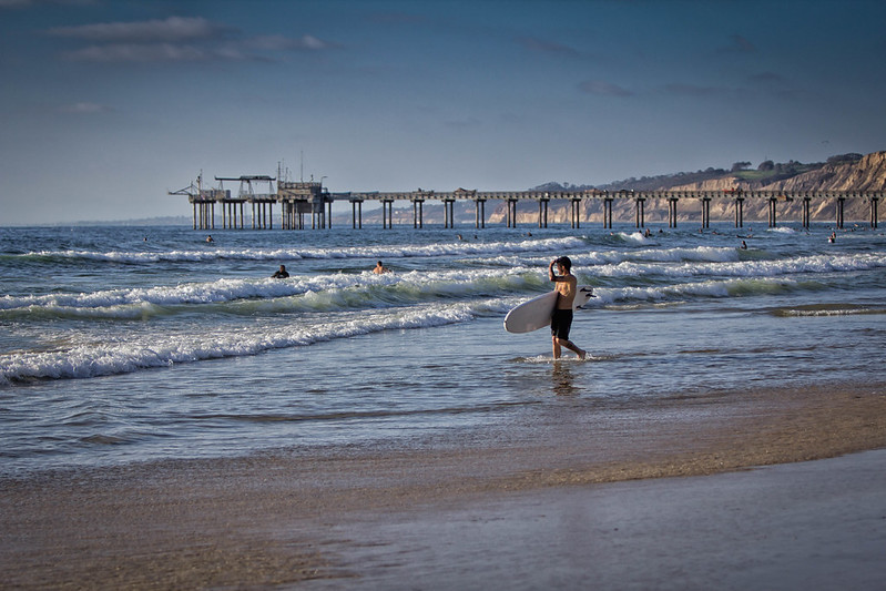 La Jolla Shores Beach,