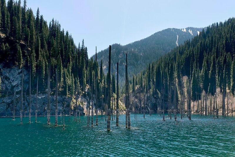Lake Kaindy, Kazakhstan