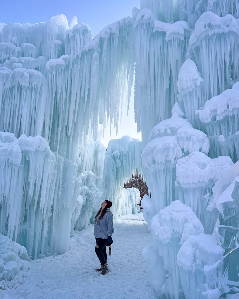 Midway Ice Castles, Utah