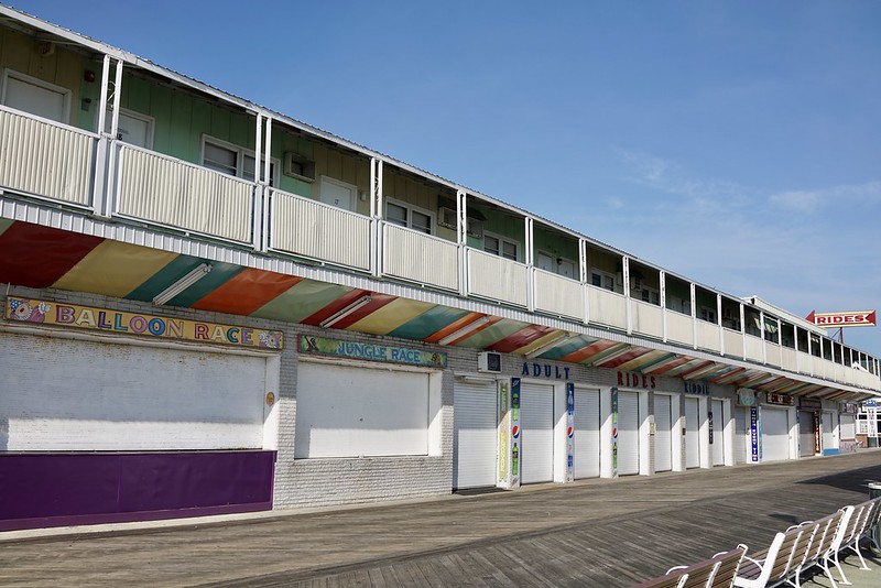 Ocean City, Maryland Boardwalk Closed for Winter