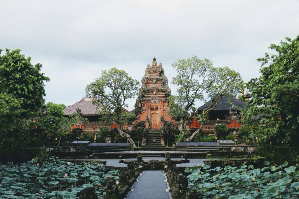Pura Taman Saraswati Temple, Ubud, Bali