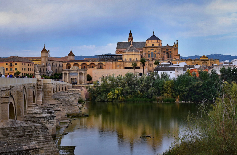 The Mosque and Roman Bridge, Cordoba