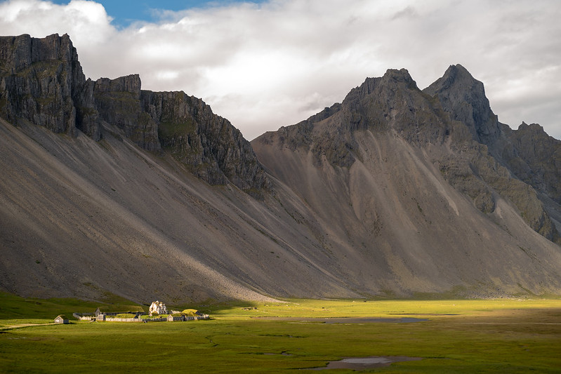 Viking set village, Iceland