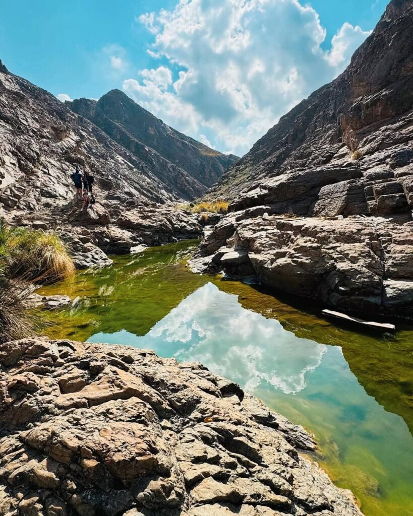 Wadi Shawka pools