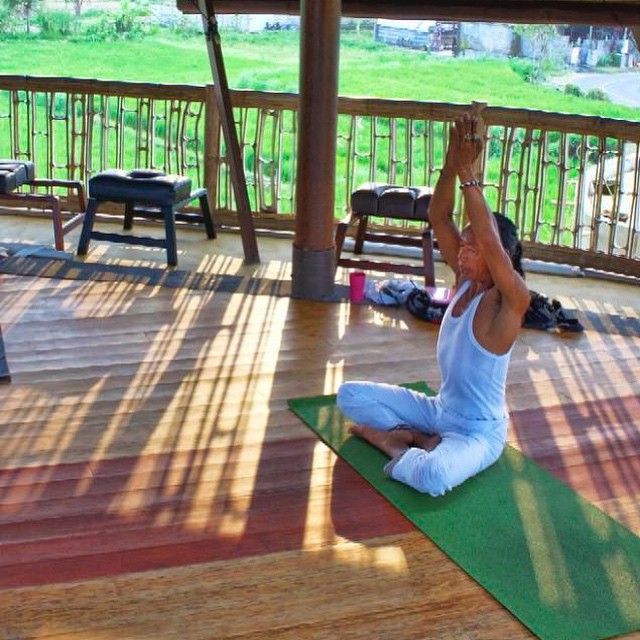 Yoga class