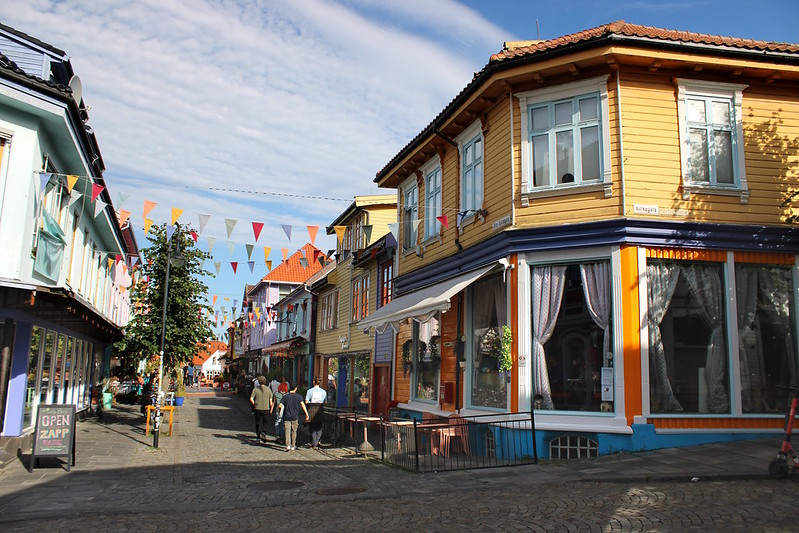 old town of Stavanger, Norway