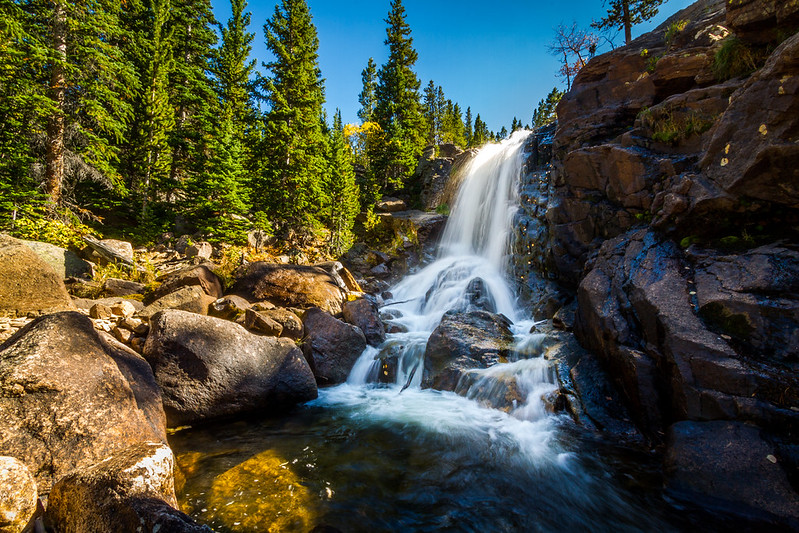 Alberta Falls and Bear Lake