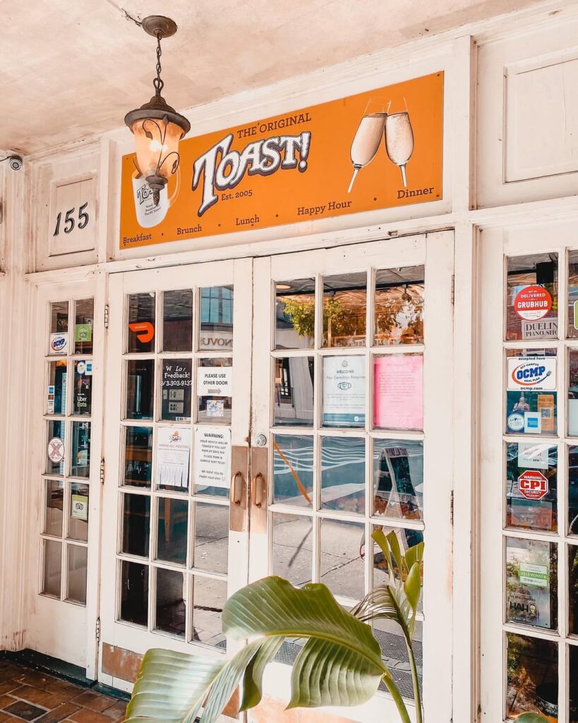 Begin the day with breakfast at Toast