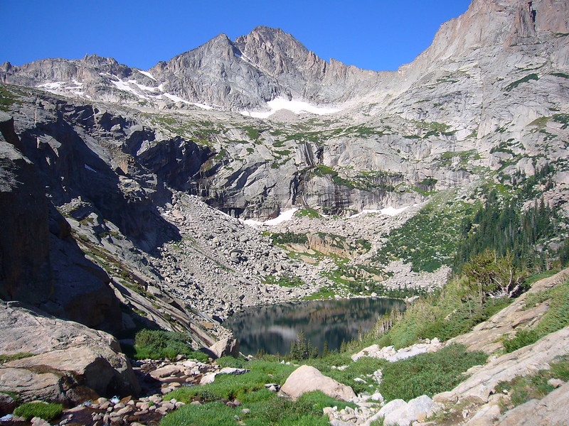 Black Lake in Rocky Mountain National Park