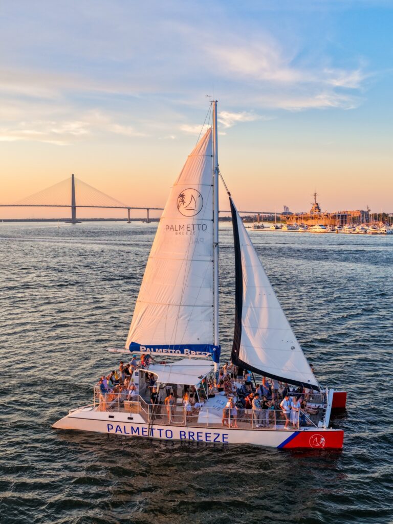 Charleston Harbor History Boat