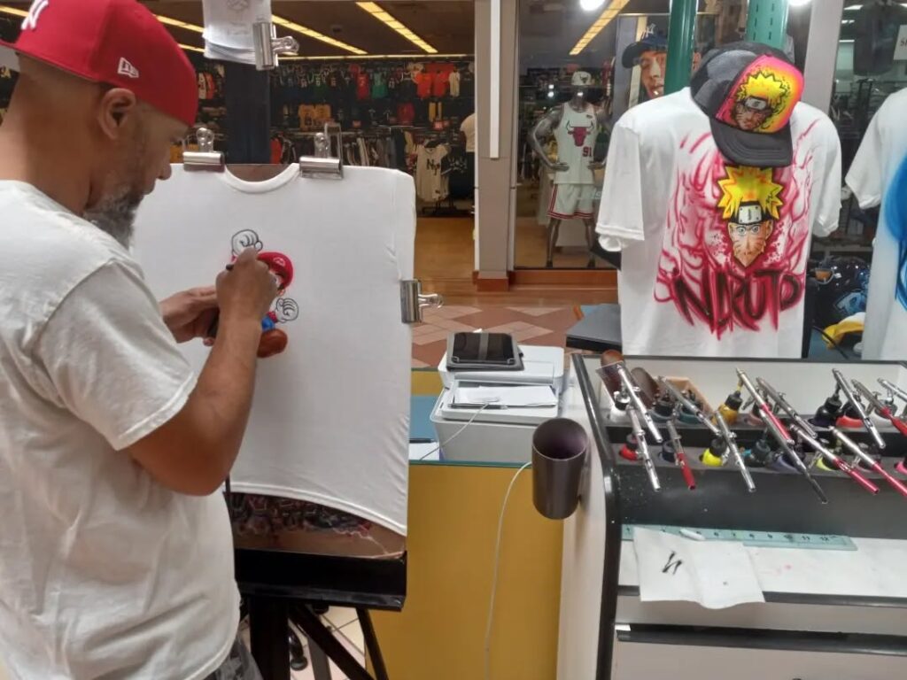 Create a Personalized Airbrushed T-Shirt