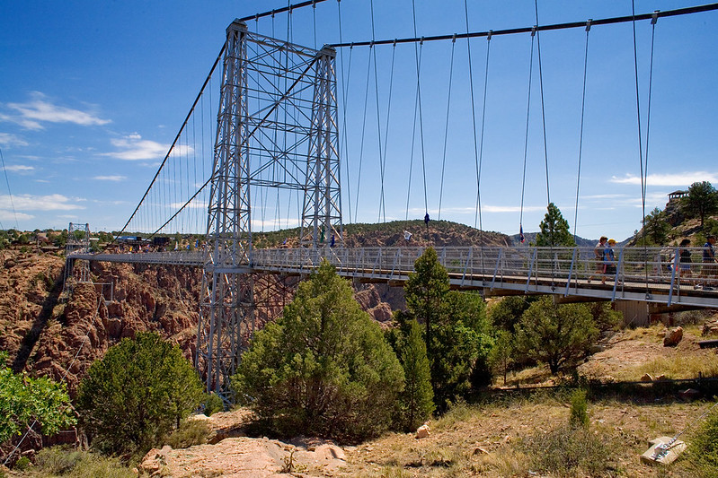 Cross the Tallest Suspension Bridge