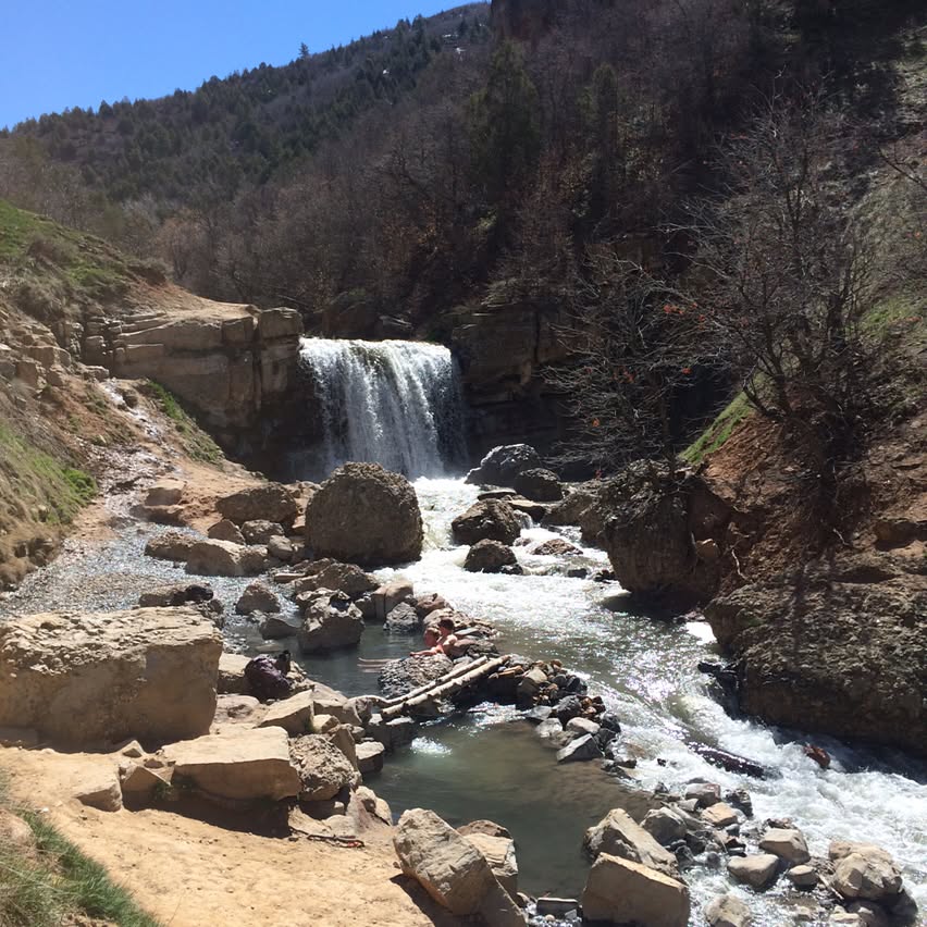 Diamond fork hot springs!