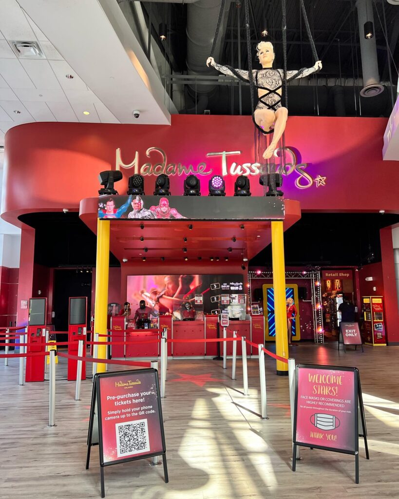 Explore Madame Tussauds.