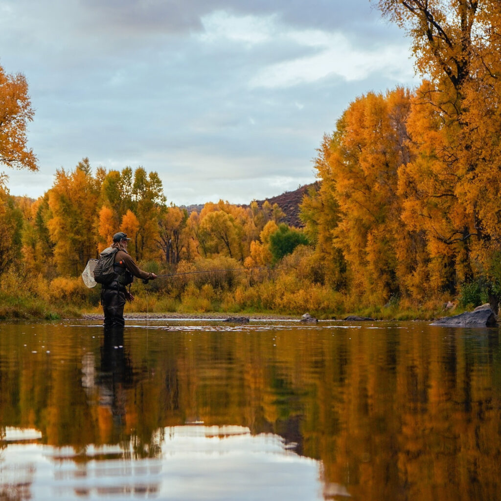 Fishing in Steambot Springs