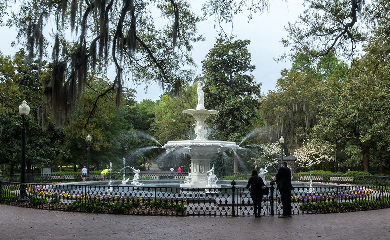 Forsyth Park Fountain, Savannah