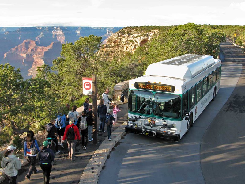 Grand Canyon Hermits Rest Bus