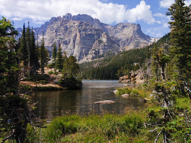 Loch Vale in Rocky Mountain National Park