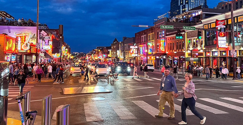 Lower Broadway, Nashville