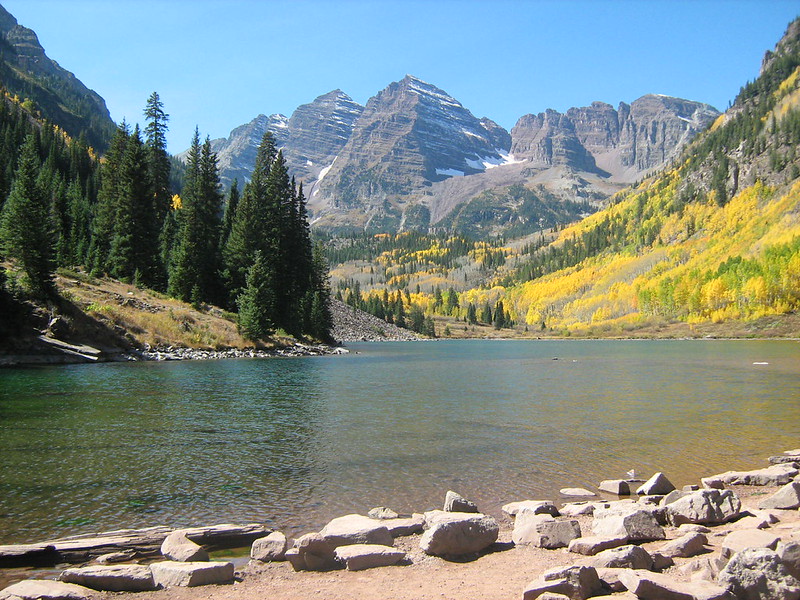 Maroon Lake Near Aspen