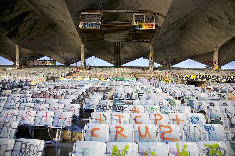 Miami Marine Stadium.