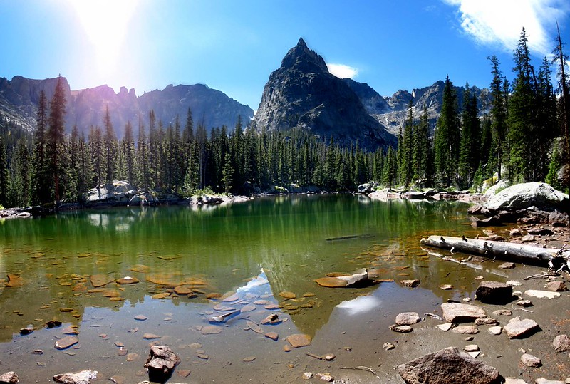 Mirror Lake in Indian Peaks Wilderness