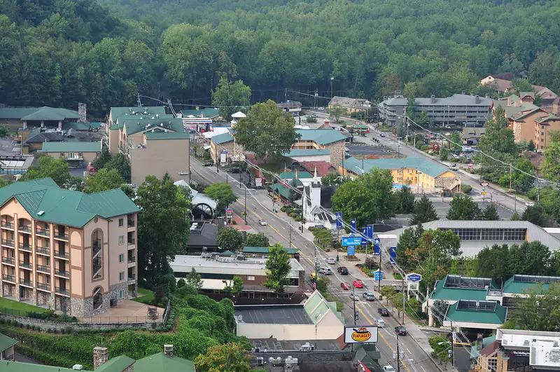 Smoky Mountain Streets, Gatlinburg, Tennessee