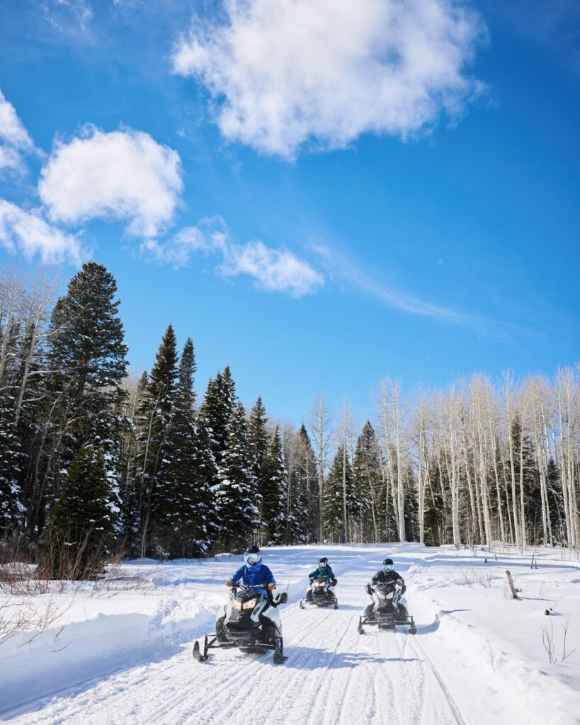 Snowmobile Ride