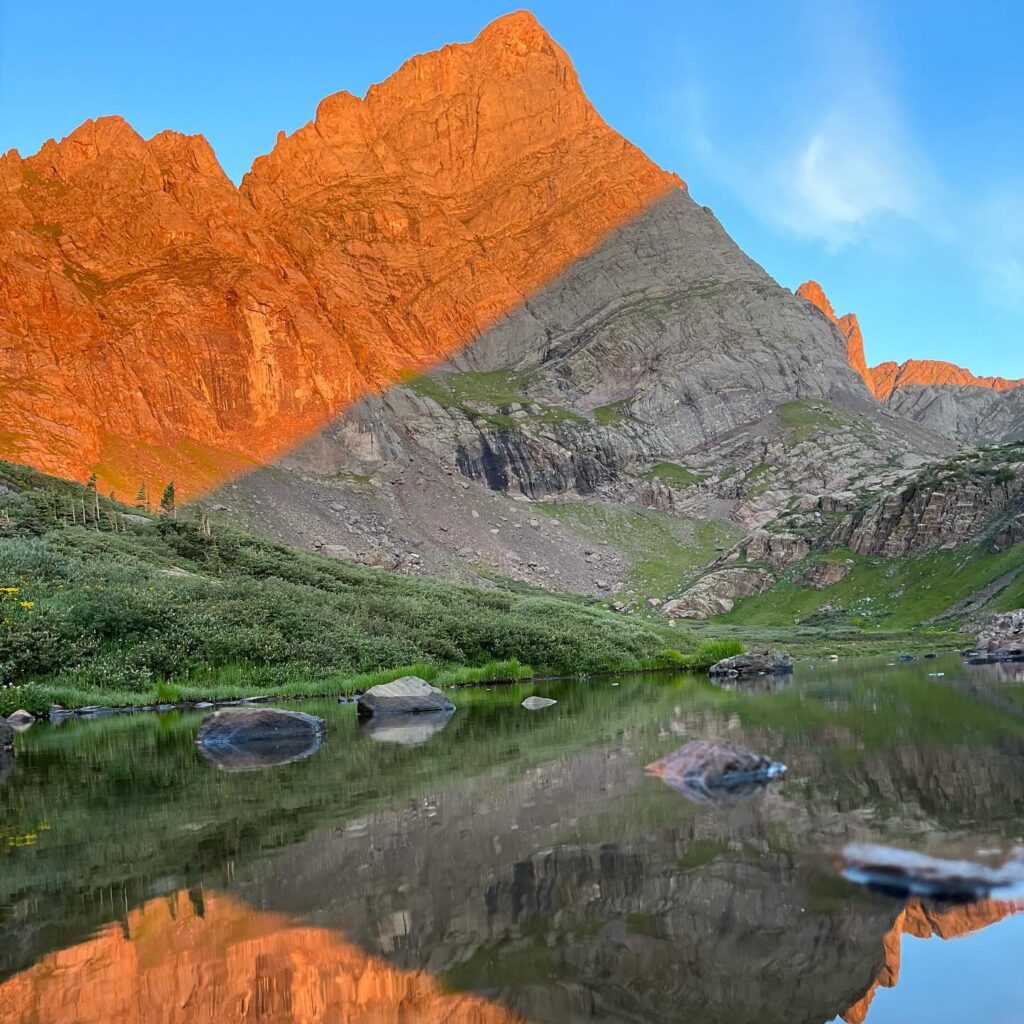 South Colony Lakes in the San Isabel National Forest
