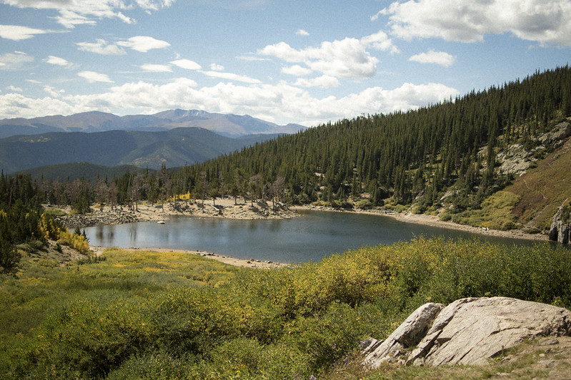 St. Mary’s Glacier and Lake in Arapaho National Forest