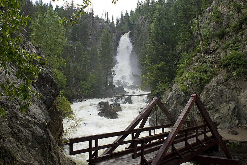 Steamboat and the Fish Creek Falls