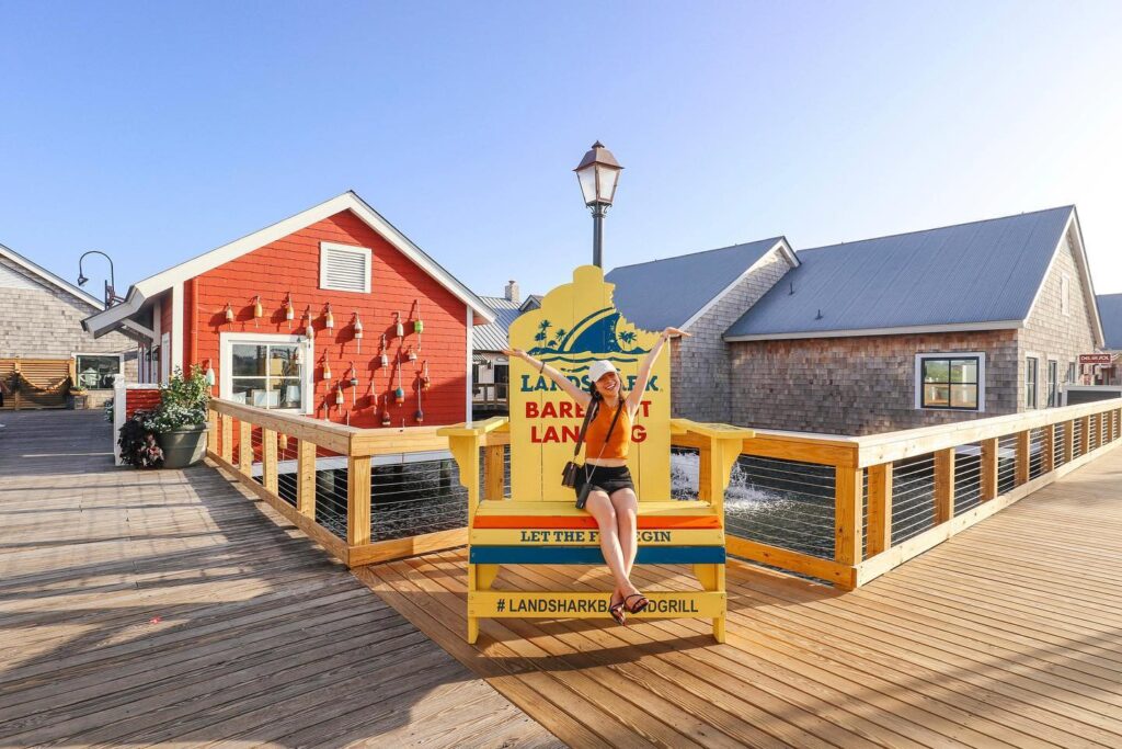 Stroll Through Barefoot Landing.