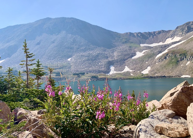 Twin Crater Lakes in the Rawah Wilderness